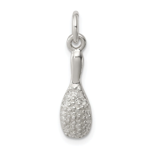 Sterling Silver Brush Charm