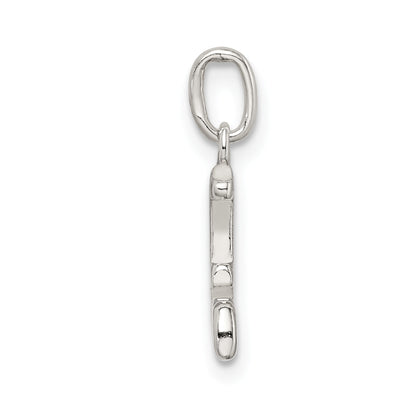 Sterling Silver Polished #1 Mom Charm