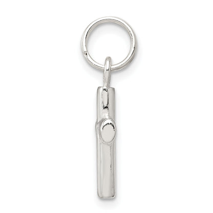 Sterling Silver Polished Love Cross Charm