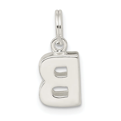 Sterling Silver Letter B Initial Charm