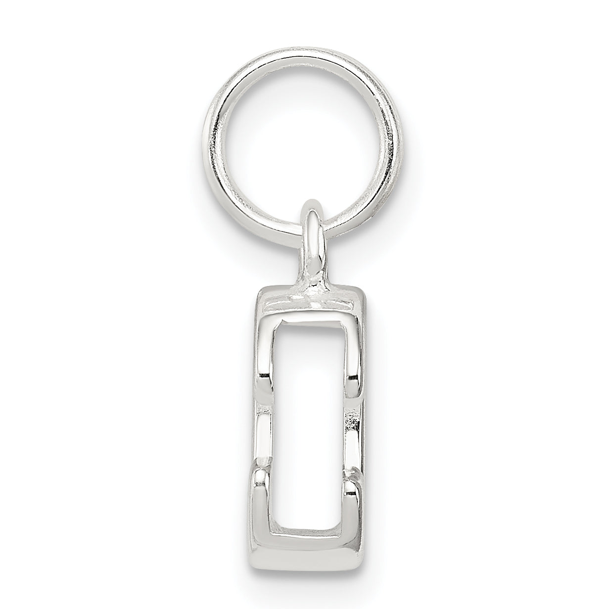 Sterling Silver Letter C Initial Charm