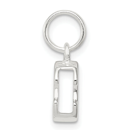 Sterling Silver Letter C Initial Charm