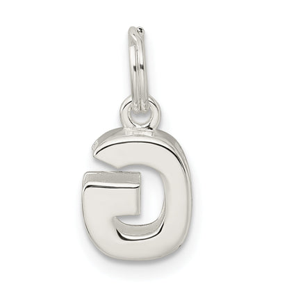 Sterling Silver Letter G Initial Charm