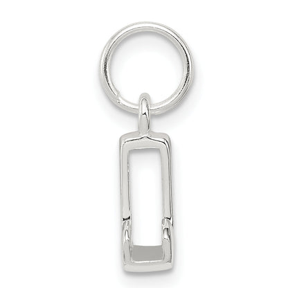 Sterling Silver Letter J Initial Charm
