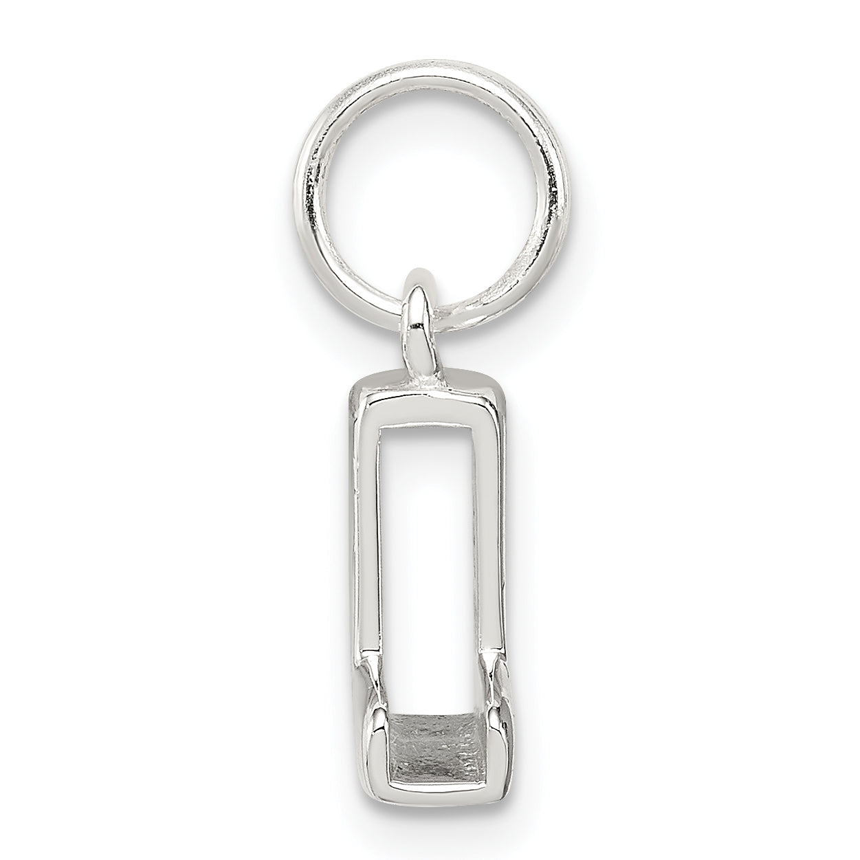 Sterling Silver Letter L Initial Charm