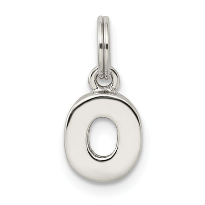 Sterling Silver Letter O Initial Charm