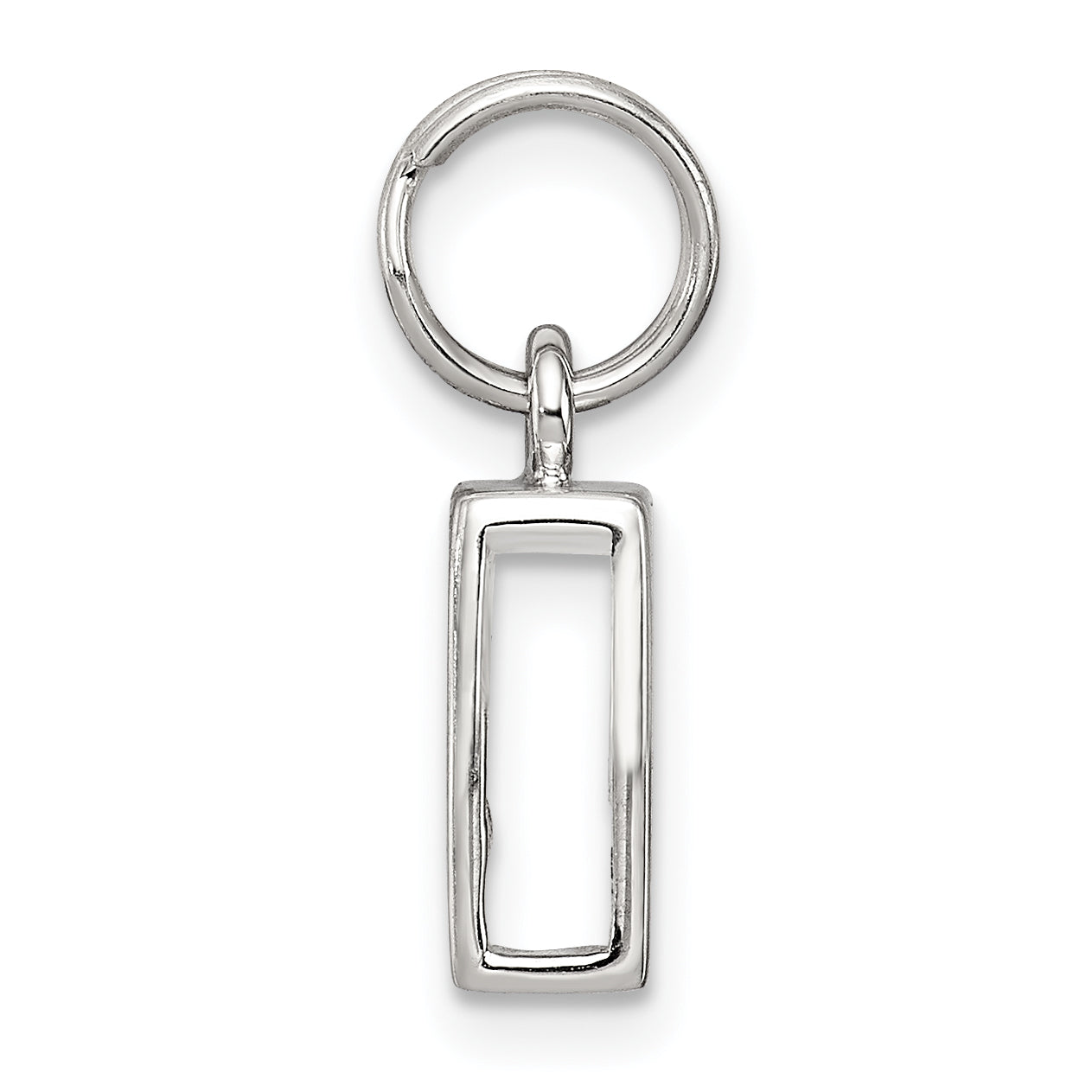 Sterling Silver Letter P Initial Charm