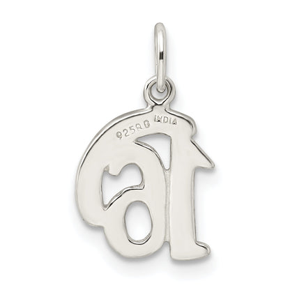Sterling Silver Polished Sweet 16 Charm