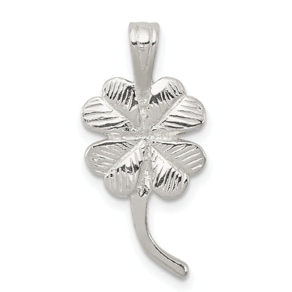 Sterling Silver 4-Leaf Clover Charm