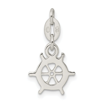 Sterling Silver Polished Nautical Charm
