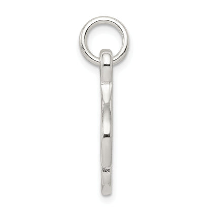 Sterling Silver Polished Music Note Charm