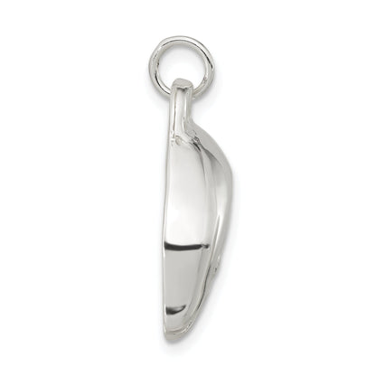 Sterling Silver Polished Dolphin Charm