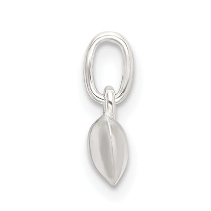 Sterling Silver Polished Puffed Heart Charm