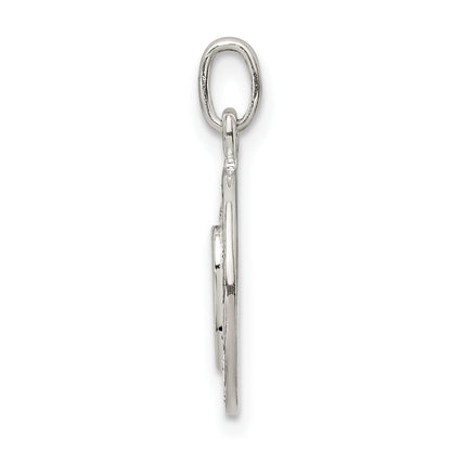 Sterling Silver Enamel Mom Charm