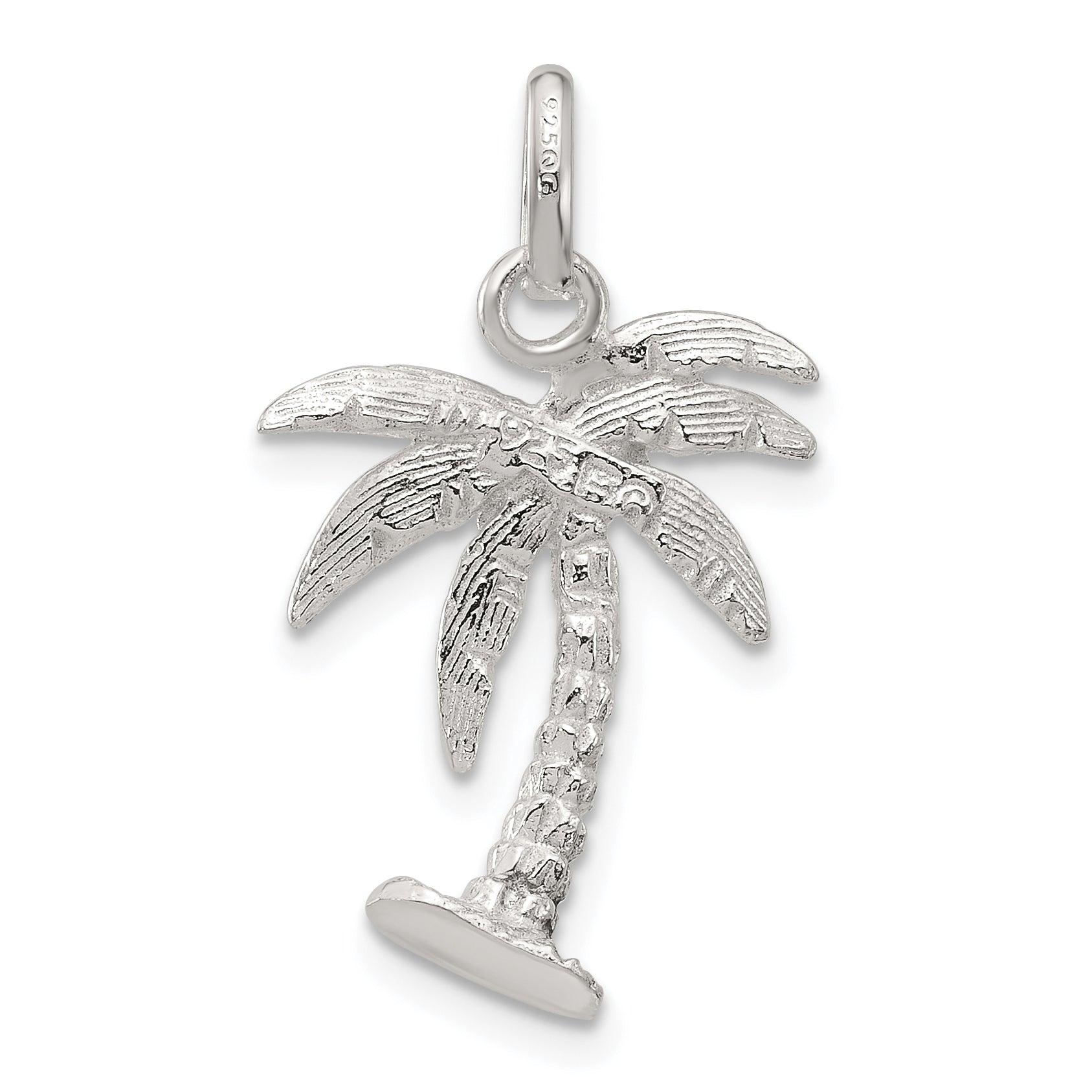 Sterling Silver Palm Tree Charm
