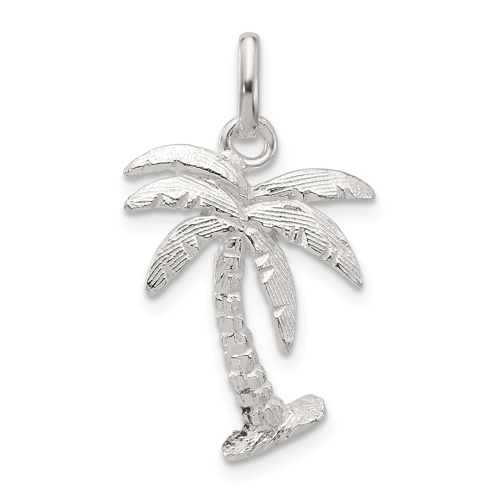 Sterling Silver Palm Tree Charm