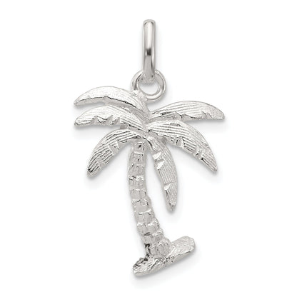 Sterling Silver Palm Tree Charm