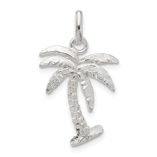 Sterling Silver Palm Tree Charm