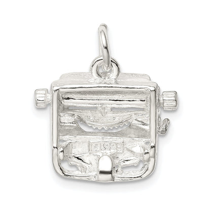Sterling Silver Typewriter Charm