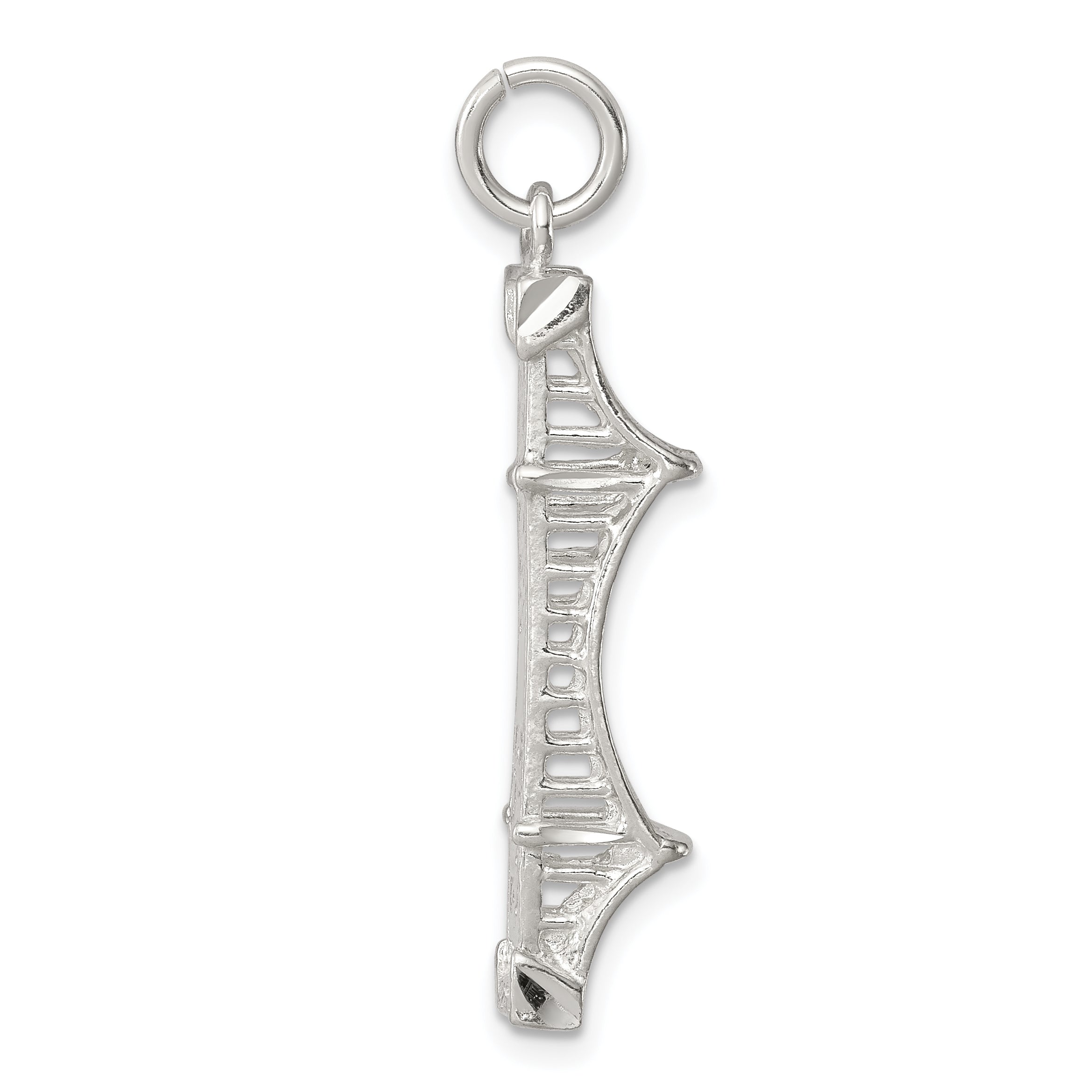 Sterling Silver Golden Gate Bridge Charm