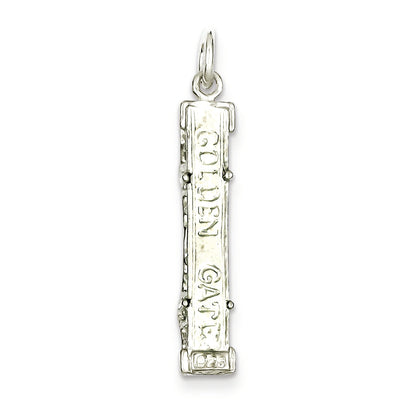 Sterling Silver Golden Gate Bridge Charm