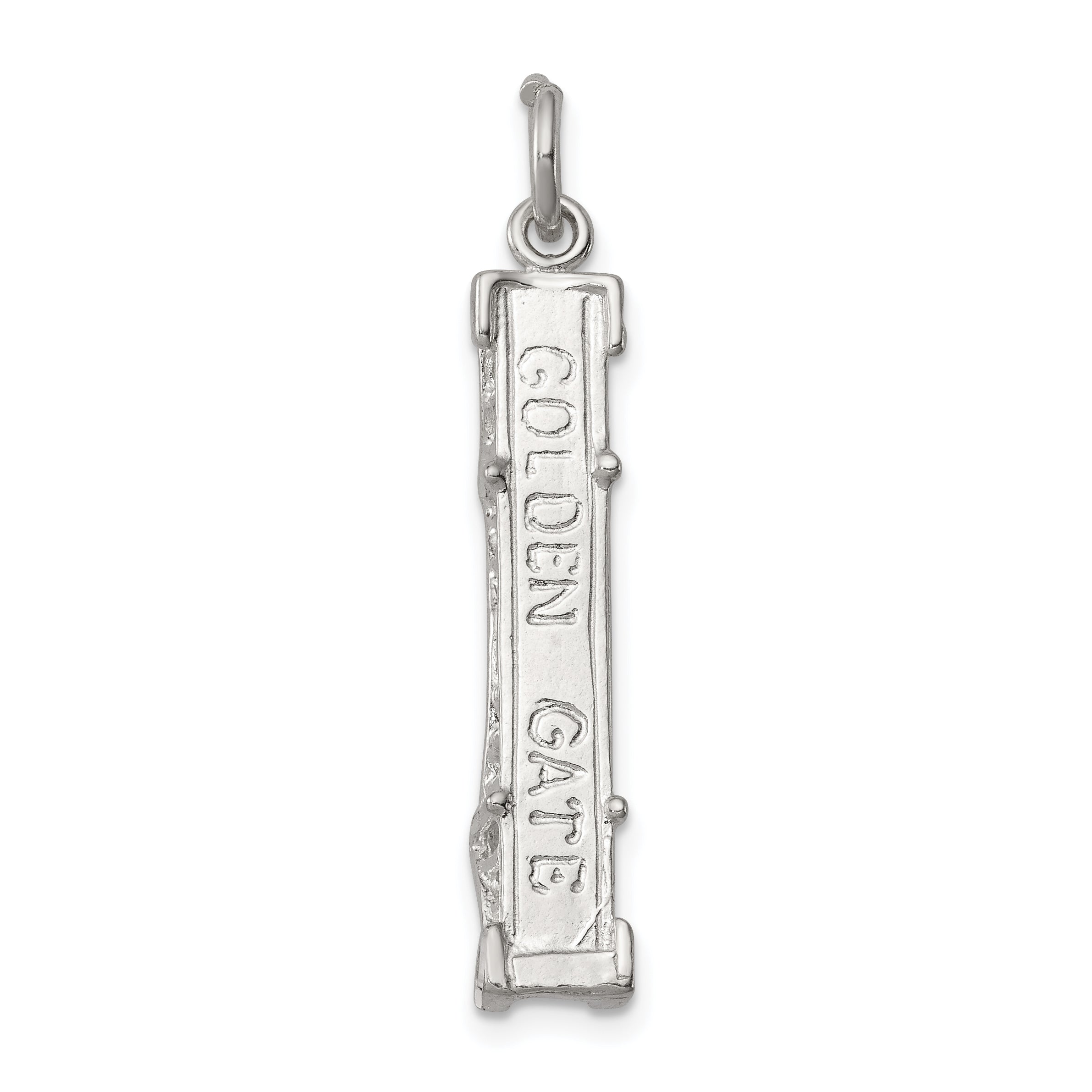 Sterling Silver Golden Gate Bridge Charm
