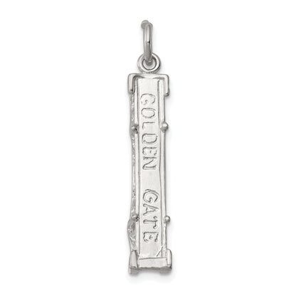 Sterling Silver Golden Gate Bridge Charm