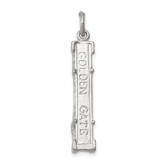 Sterling Silver Golden Gate Bridge Charm