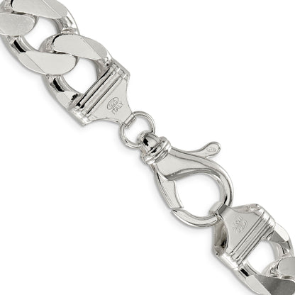 24 Inch Sterling Silver 16.25mm Curb Chain
