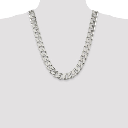 24 Inch Sterling Silver 16.25mm Curb Chain