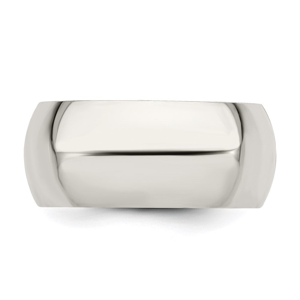 Sterling Silver 9mm Comfort Fit Size 11.5 Band