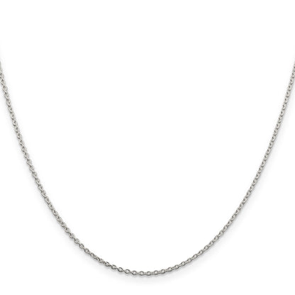 28 Inch Sterling Silver 1.5mm Cable Chain Necklace