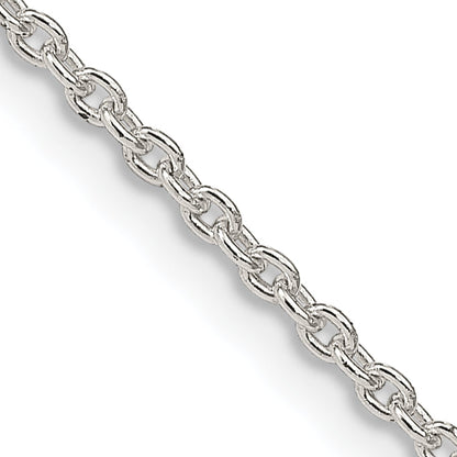 26 Inch Sterling Silver 1.95mm Cable Chain Necklace