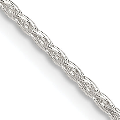 26 Inch Sterling Silver 1.5mm Diamond-Cut Spiga Chain Necklace