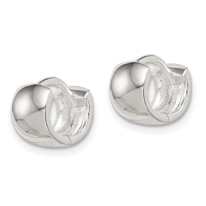 Sterling Silver Hinged Hoop Earrings