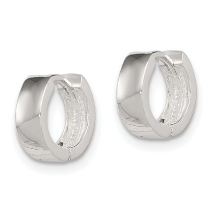 Sterling Silver Hinged Hoop Earrings