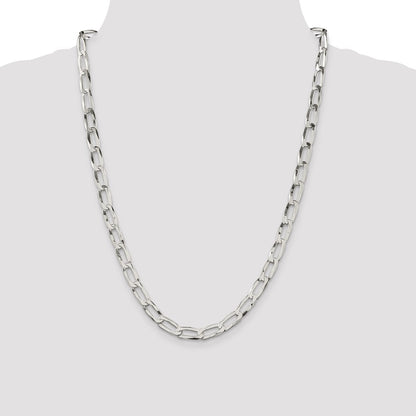 8 Inch Sterling Silver 7.15mm Bracelet