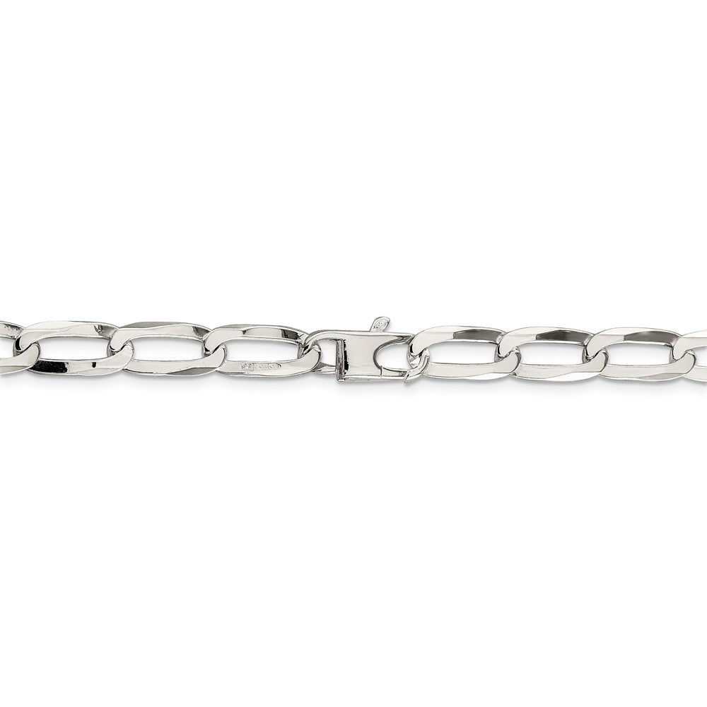 8 Inch Sterling Silver 7.15mm Bracelet