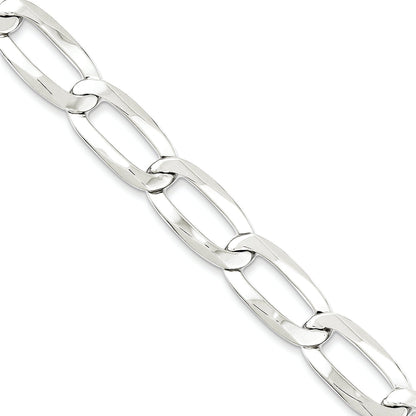 20 Inch Sterling Silver 10.25mm Elongated Open Link Chain