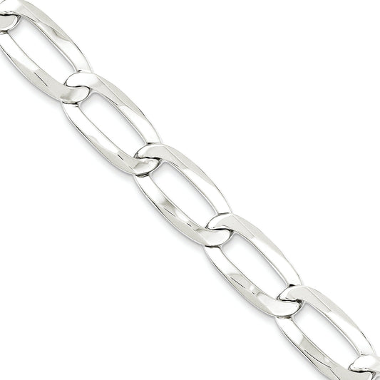 20 Inch Sterling Silver 10.25mm Elongated Open Link Chain