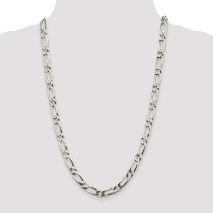 18 Inch Sterling Silver 8.1mm Chain