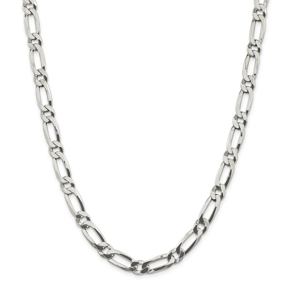 18 Inch Sterling Silver 8.1mm Chain