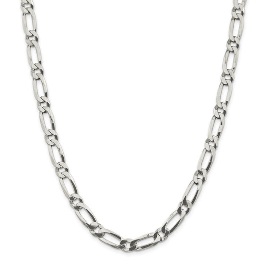 18 Inch Sterling Silver 8.1mm Chain