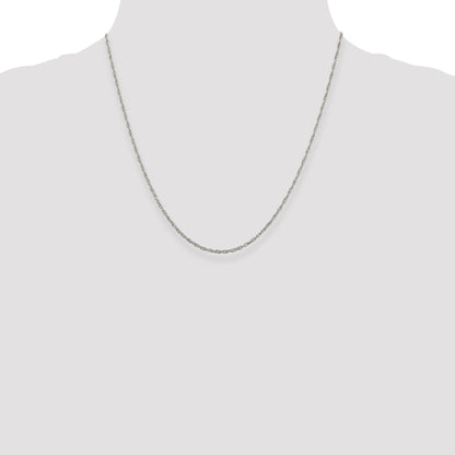 20 Inch Sterling Silver 1.95mm Loose Rope Chain Necklace