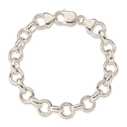 7.25 Inch Sterling Silver Link Bracelet