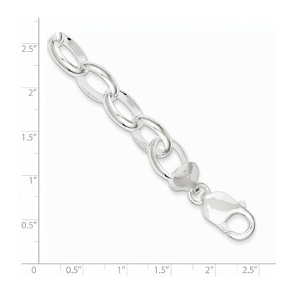 7.5 Inch Sterling Silver Rolo Bracelet