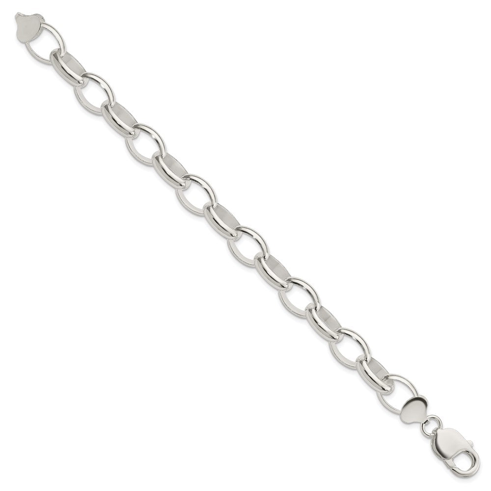 7.5 Inch Sterling Silver Rolo Bracelet