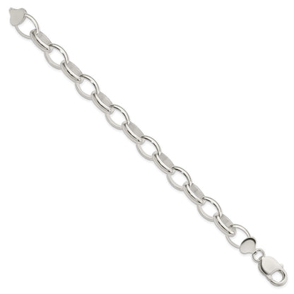 7.5 Inch Sterling Silver Rolo Bracelet