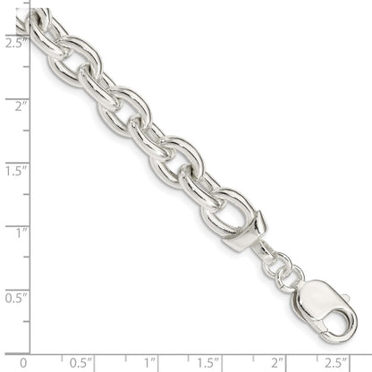 7.5 Inch Sterling Silver Fancy Link Bracelet