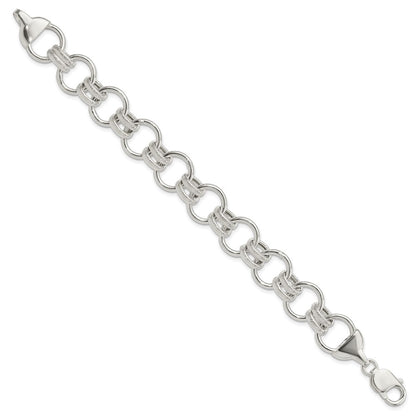 7.5 Inch Sterling Silver Fancy Bracelet